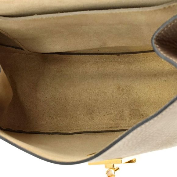 Chloe Drew Crossbody Bag Leather Small Neutral - Picture 5 of 7